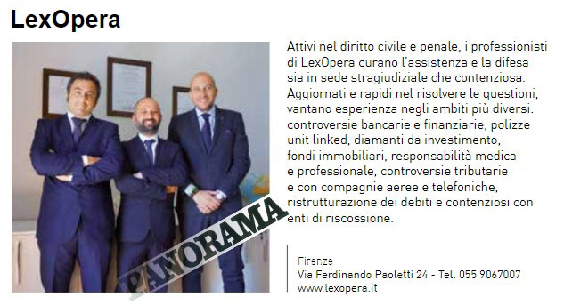 LexOpera - articolo panorama