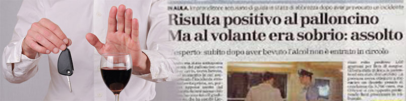 Guida in stato di ebbrezza o sotto effetto di stupefacenti